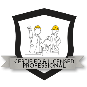 Checkmate Construction Badge